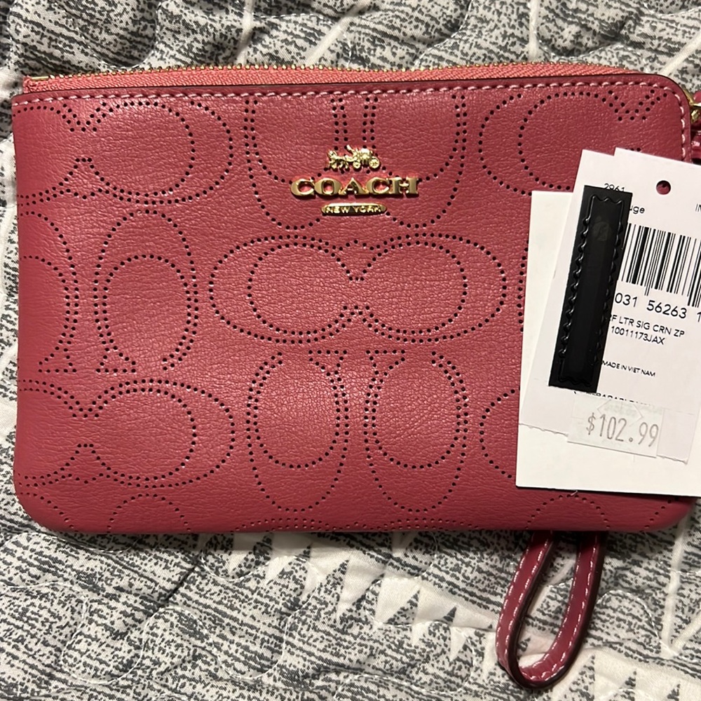 IM/Rogue Coach wristlet.  NWT.